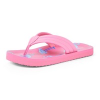 Amazon Essentials Unisex Kinder Flip-Flop Mit Zehentrenner, Pink Flamingos, 1