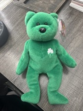 Ty Beanie Baby Erin The Bear 1997 Retired Plush Toy