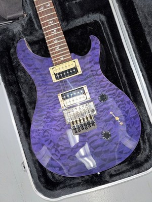Beautiful 2015 PRS SE Floyd Custom 24, Amethyst Quilt, 30th Birds in Flight