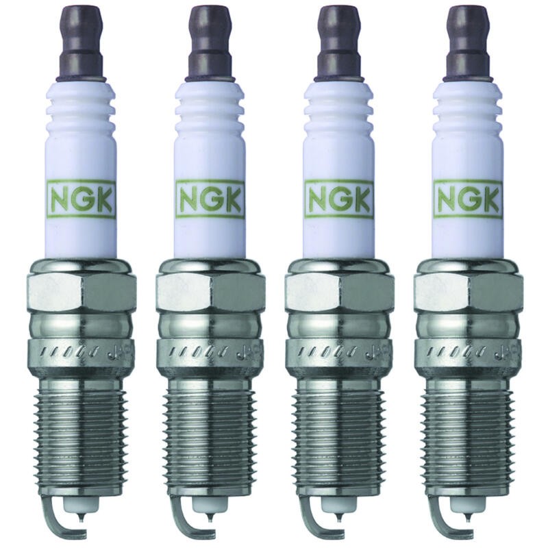 NGK Spark Plug 3186 4-PACK G-Power TR5GP 14mm Copper Core Platinum, HR 5
