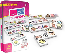 Emotion Dominoes,4.7 X 1.5 X 7.8 Inches