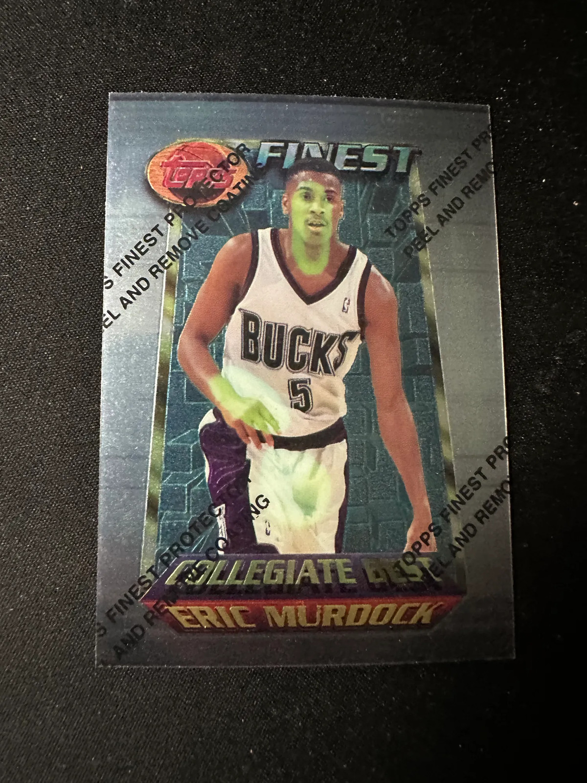 1995 Topps Finest Collegiate Best Eric Murdock #227 Refractor Basketball RARE