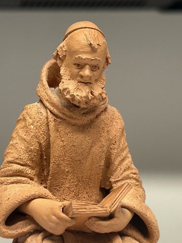 Escultura/estatuilla de terracota GRASSO CATANIA de colección firmada terracota - Imagen 8 de 11