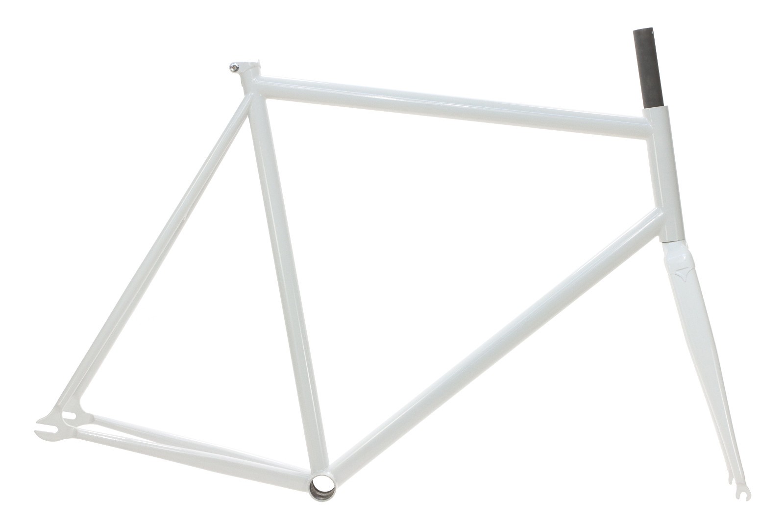 EAI Bareknuckle Track Fixed Gear Frameset 58cm White NEW NOS Paint Blem 174090₽