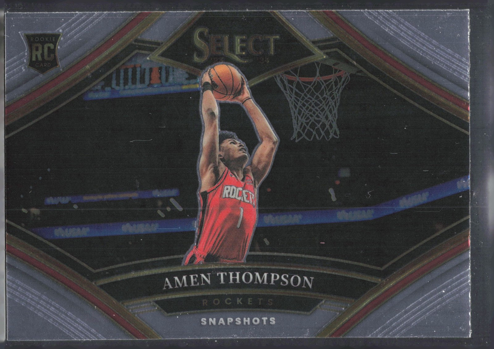 2023-24 Panini Select #8 Amen Thompson Snapshots