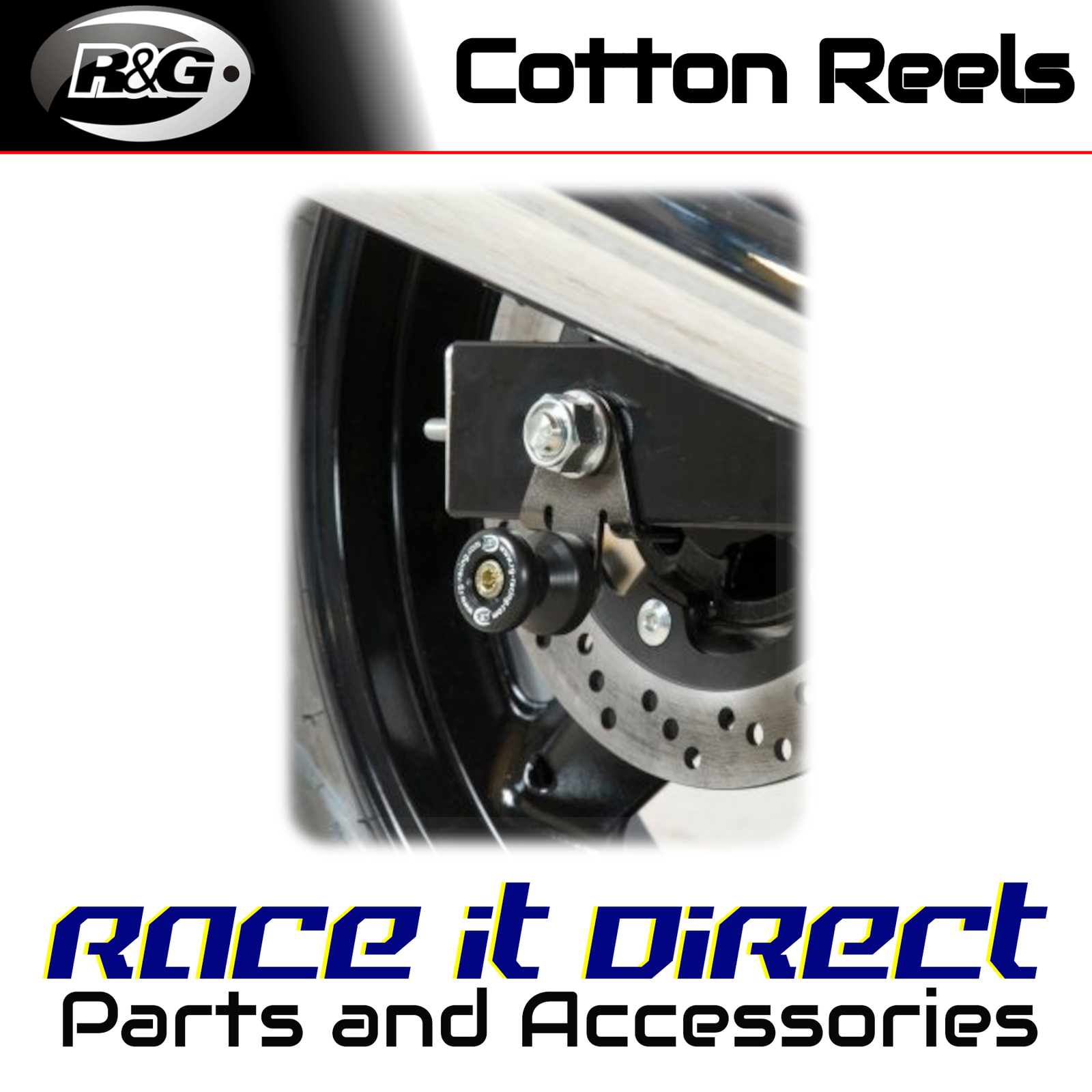 Cotton Reels for Suzuki Inazuma 250 2013-2016 R&G
