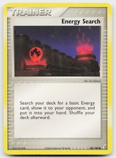 energy search pokemon card price 2005 EX: Unseen Forces #094/115 Reverse Holo Guide Search your deck for a basic Energy card and put it into your hand Energy Search Reverse - Sword