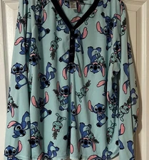  Lilo and Stitch Pajama Top 2X