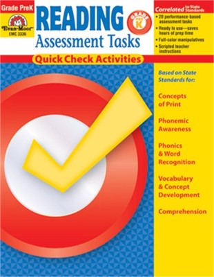 Reading Assessments Tasks, Grade PreK