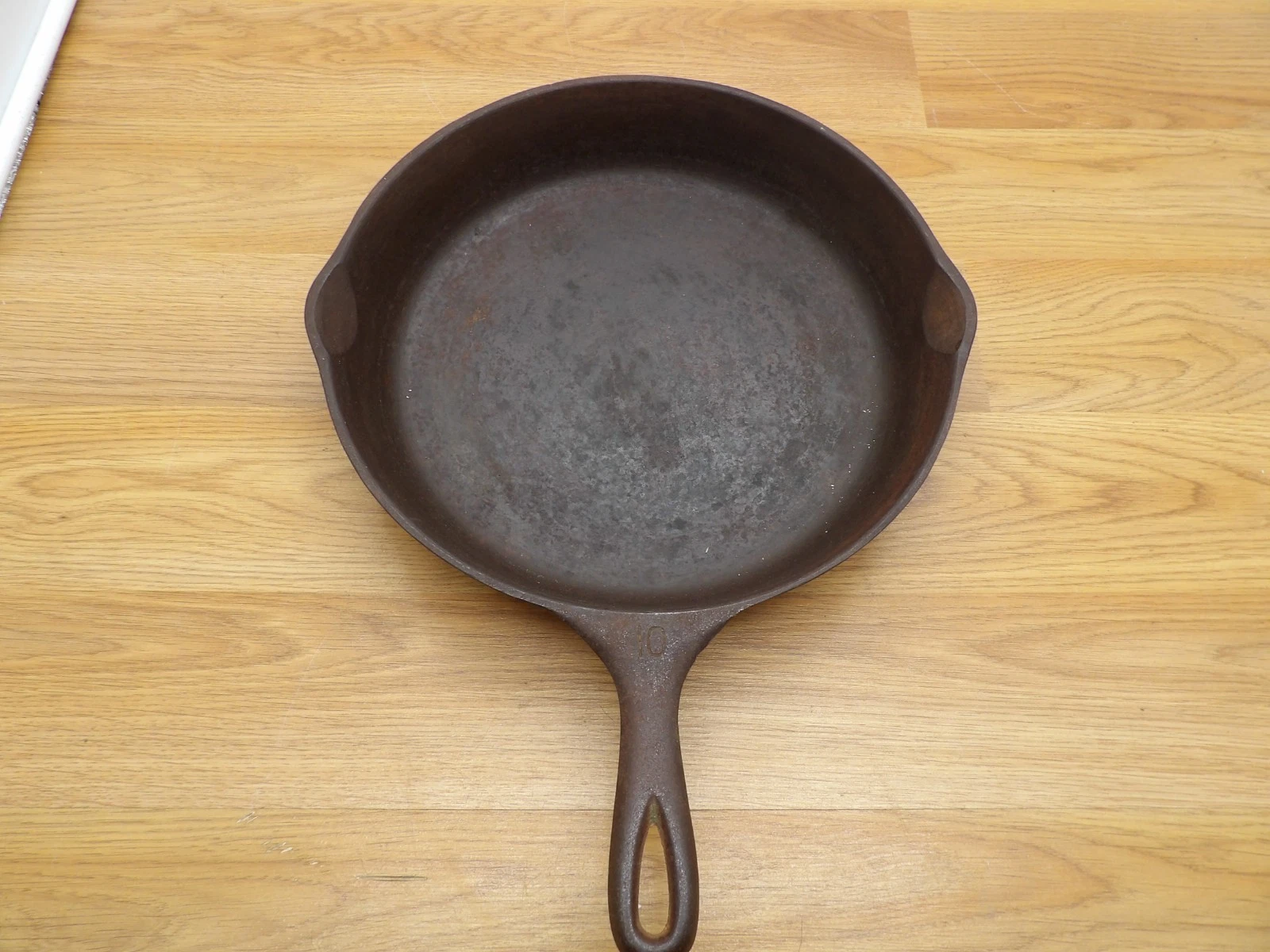 Wagner Ware Sidney -O 1060E Cast Iron Skillet Flat-Bottomed Size # 10-FREE SHIP!
Opens in a new wind