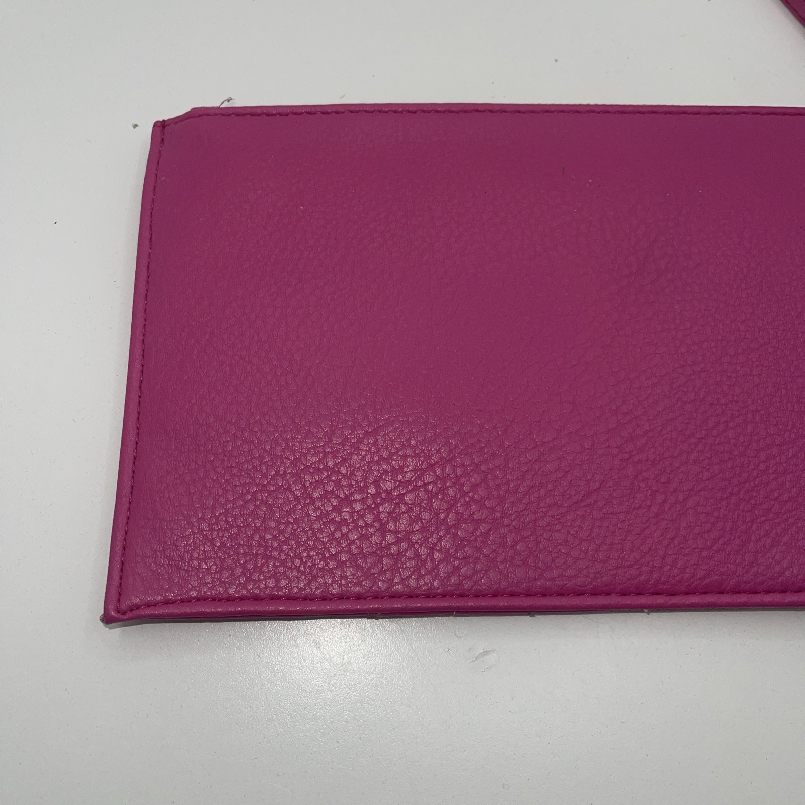 Juicy Couture Fuschia Pleats Please wristlet wallet Pink