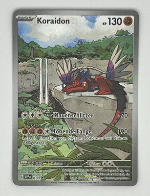 Pokémon TCG Koraidon Holo Promo SVP Black Star Promos 014 Deutsch 130 KP