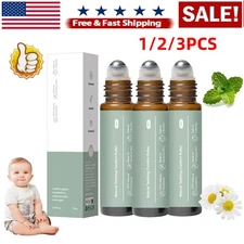 Mamas Teether Baby Teething Oil Roller,Natural Gentle Teething Relief Roller US~