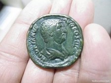ADRIANO - Sesterzio - Riproduzione Moneta Romana