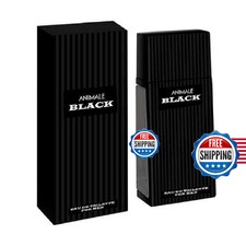 Animale Black By Animale Eau De Toilette Spray 3.4 Oz Men