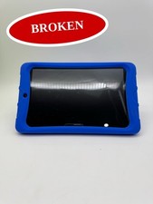 BROKEN Onn. - 8in Kids Tablet - 32GB 2GB RAM Android 12 - Blue, Rubberized 4