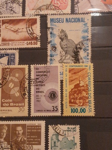 Brasile, bella collezione dal classico su 2 pagine di album - Foto 20 di 22