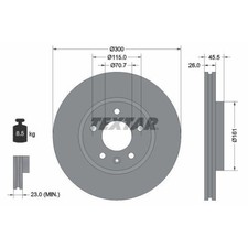 Disque de frein Chevrolet CRUZE