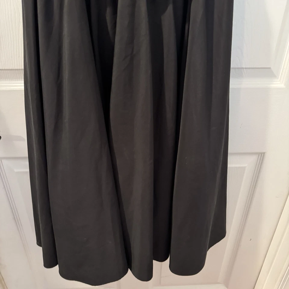 Jessica Howard Evenings Dress Women’s Sz 14 Midi Black Sleeveless Classic Party - Image 3 of 4