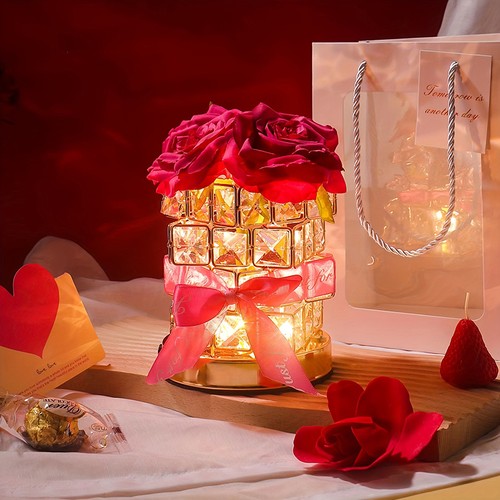 New Creative Nightstand Table Lamp, Rechargeable Bedroom Bedside Decoration L-qk - Zdjęcie 4 z 14