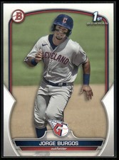 2023 Bowman #BP-98 Jorge Burgos Prospects