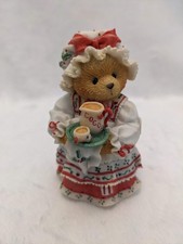 Enesco Cherished Teddies Christmas: Holly "A Cup Of Homemade Love", 1995, NIB