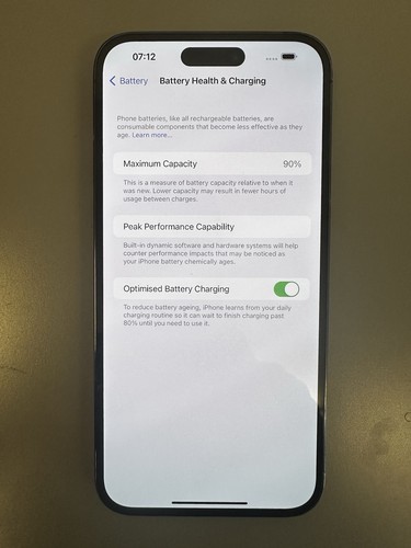Apple iPhone 14 Pro Max - 256GB - Space Black (Unlocked) - A2894 (GSM) - Afbeelding 9 van 9