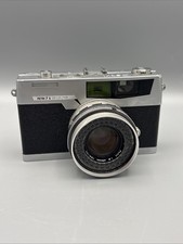 Petri 7s 35mm Rangefinder Film Camera Vintage w/ 45mm f 1.8 Lens w/ Case WORKS