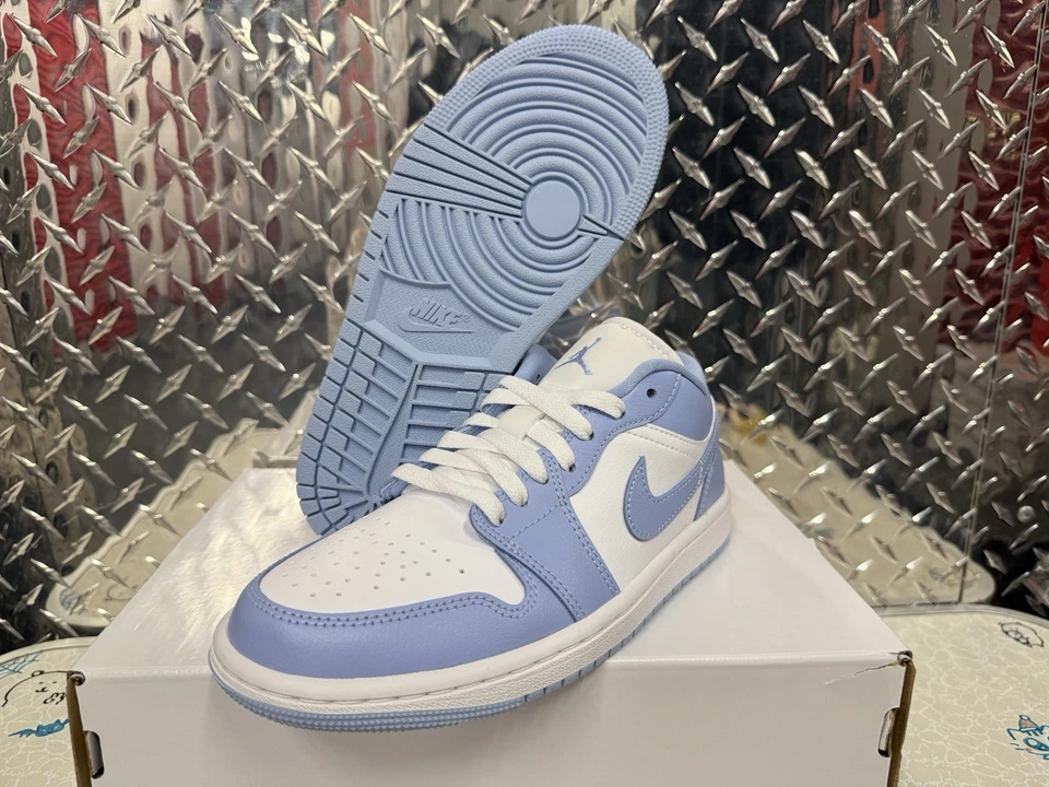 Feminino 7 - Air Jordan 1 baixo alumínio branco DC0774-142 - Imagem 4 de 4