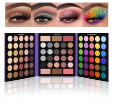 UCANBE 86-Color Eyeshadow Palette Makeup Kit Matte Shimmer Blush Contour Gift