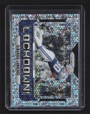 2024 Panini Prizm #16 DeMarcus Lawrence Lockdown No Huddle Prizm
