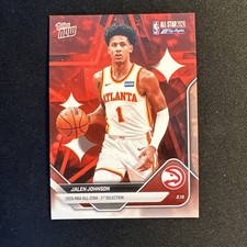 2025-26 Topps Now NBA All-Star Game Jalen Johnson #AS9 Atlanta Hawks