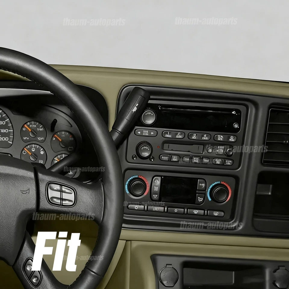 Carplay стерео для 2003-2006 Chevy Suburban 1500 2500 3500 радио Android 15 GPS - Изображение 4 из 4