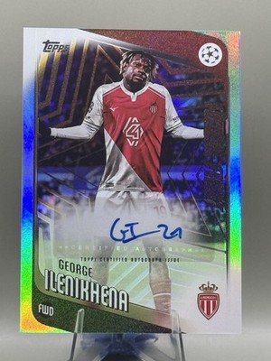 George Ilenikhena Al-Ittihad (was Monaco) 2025-26 Topps UCC Future Stars Auto