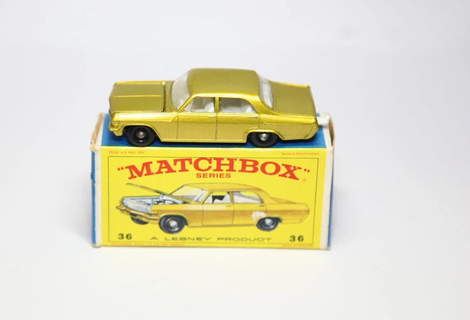 Lesney Matchbox No 36 Opel Diplomat In Original Box - Near Mint Vintage Original - Image 2 of 4