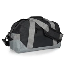 14 inch Small Duffle Bag Two-Toned Gym Travel Sports Carry-On Luggage
