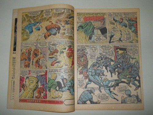 FANTASTIC FOUR #57 VG ( 1966 ) DOCTOR DOOM, SILVER SURFER, WIZARD, SANDMAN KIRBY - Bild 4 von 19