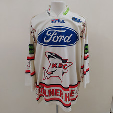 Kolner Haie Corey 1997-98 Hockey Shirt Vintage Jersey Millen Fila Size XXL