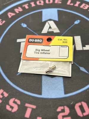Du-Bro / Dubro. 333 Big Wheel Tire Inflater.