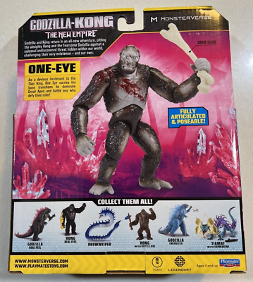 NEW 2024 Playmates Godzilla x Kong: The New Empire ONE-EYE NEW 2024 Playmates Godzilla x Kong: The New Empire ONE-EYE