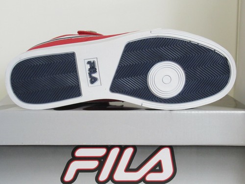 Mens Fila Vulc 13 Mid Plus Suede Leather Mid High Top Casual Athletic Shoes F13 - Picture 94 of 117