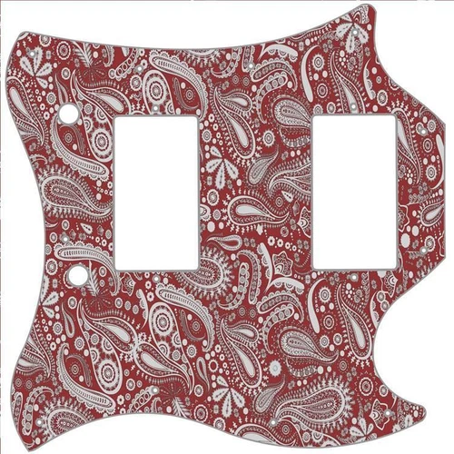 SG Standard Pickguard Custom Gibson Graphical Guitar Pick Guard Paisley RD-GY