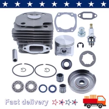 50mm Cylinder Piston with Clutch Drum For Jonsered 2065 2071 2165 2171 Chainsaws