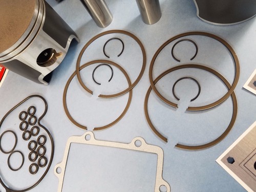 NEW ARCTIC CAT FULL TOP END GASKET KIT AND SPI PISTONS 711275 700 2003 - 2006 - Picture 9 of 13