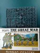 Wargames Atlantic Great War - 28mm WW1 Russian Infantry Sprues