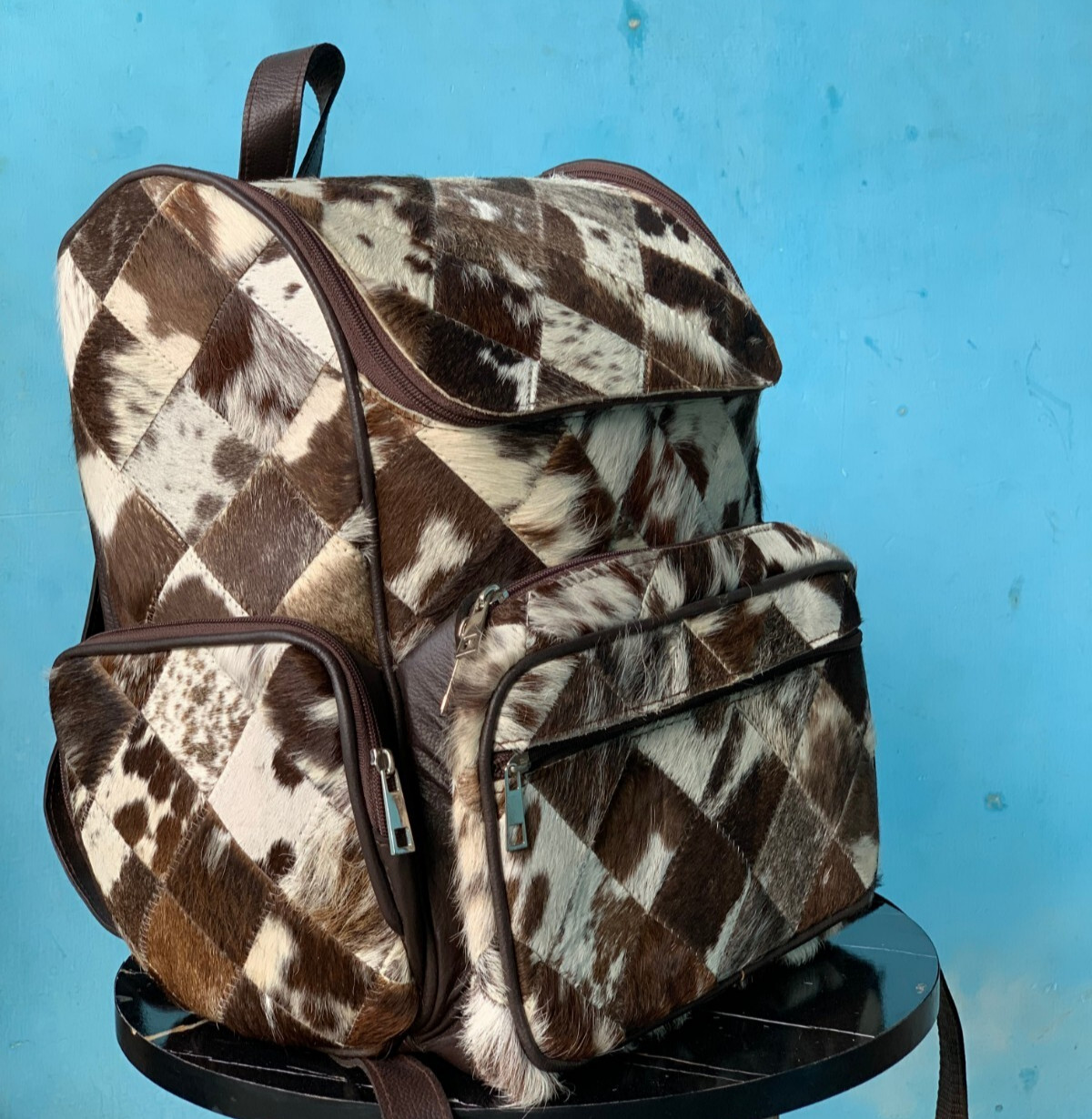 Hair-on Unique Laptop Bag For Travel & School