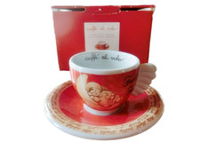 Thun Weihnachten al volo Limited Edition 2002 Espressotasse  mit Unterteller