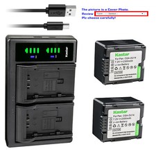 Kastar Battery LTD2 Charger for HITACHI DZ-BP14S DZ-BP7S DZ-BP21SJ and CGA-DU14