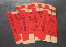 Menominee, MI - Chas. H. Law, Druggist, Box for Bottle of 20th Century Liniment