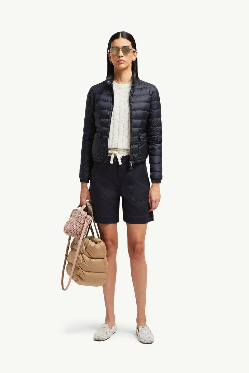 New Moncler Lans Short Down Jacket In Navy Size 1 #DC414 | eBay